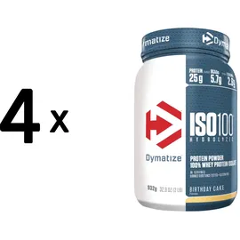 Dymatize Iso100 Hydrolyzed Birthday Cake Pulver 900 g