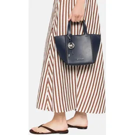 Michael Kors Jordi Small Schultertasche Leather Dark Blue