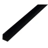 GAH Alberts Winkelprofil Kunststoff 20 mm x 20 mm x 1.000 mm Schwarz