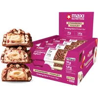 Maxinutrition Proteinriegel Erdbeere-Joghurt Riegel 12 x 45 g