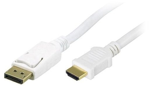 Deltaco DisplayPort > HDMI 2m Weiß