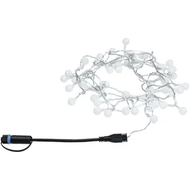 Paulmann Plug & Shine LED Lichterkette 5 m Warmweiß Schwarz
