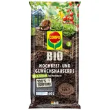 Compo Bio Hochbeet- und Gewächshauserde torffrei 60 l