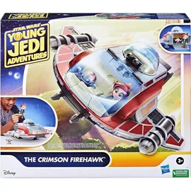 Hasbro Star Wars Crimson Firehawk 43 cm Raumschiff mit 2 Action-Figuren