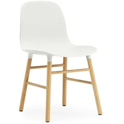 Normann Copenhagen - Form Stuhl, Eiche / weiß