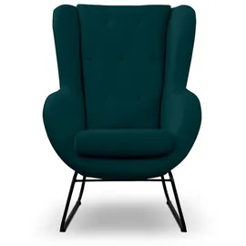 Fun Möbel Sessel Designersessel Artemis In Stoff Kronos Meeresgrün