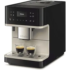 Miele CM 6360 MilkPerfection obsidianschwarz/clean steel metallic