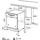 Exquisit EGSP2112-EB-030E Einbau-Geschirrspüler (teilintegrierbar, 598 mm breit, Inox)