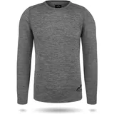 normani Outdoor Sports Merino Langarm Melbourne Grau 6XL
