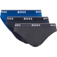 Boss Slip 3er-Pack, Modell 'Power', Royal, L