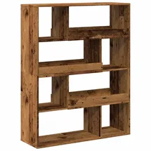 vidaXL Raumteiler Altholz-Optik 100x33x125,5 cm Holzwerkstoff