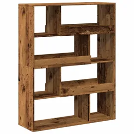vidaXL Raumteiler Altholz-Optik 100x33x125,5 cm Holzwerkstoff