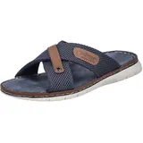 Rieker Pantoletten Blau 41