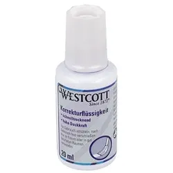 WESTCOTT Korrekturflüssigkeit 20,0 ml