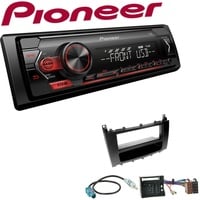 Pioneer 1-DIN Autoradio USB AUX Android Set für Mercedes-Benz