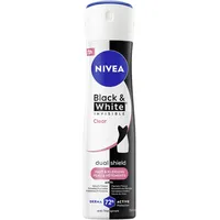 NIVEA Black & White Invisible Clear Antitranspirant Spray 150 ml