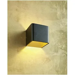 MY LIGHT Wohnraumleuchte Fulda schwarz/gold