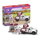 Schleich Mobile Tierärztin mit Anhänger
