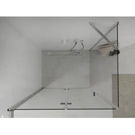 Mexen Lima Klappdusche mit Falttür 85 x 190 cm transparent/Chrom 856-085-100-01-00