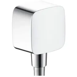 Hansgrohe Schlauchanschluss FixFit E mit Rückflussverhinderer, chrom