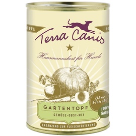 Terra Canis Gartentopf Gemüse-Obst-Mix 12 x 400 g