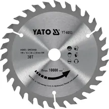 Yato Hartmetall Sägeblatt 140x16mm 30z