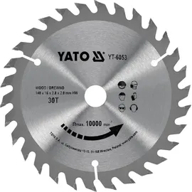 Yato Hartmetall Sägeblatt 140x16mm 30z