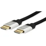 Equip HDMI 2.1 Ultra High Speed Kabel Stecker auf Stecker 2,0 m Schwarz