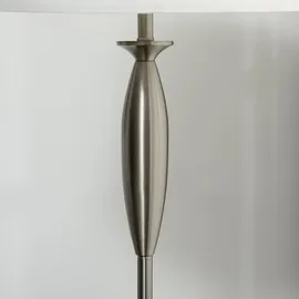 Homcom 3-teiliges Leuchten-Set Silber/Weiß 2 St.