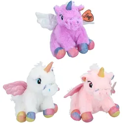 Plüsch Einhorn CUTE LUNA - lila