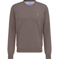 FYNCH-HATTON Strickpullover »FYNCH-HATTON Pullover mit V-Kragen«, mit V-Ausschnitt FYNCH-HATTON earth XXXL