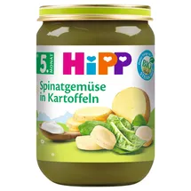 HiPP Bio Spinatgemüse mit Kartoffeln 6 x 190 g