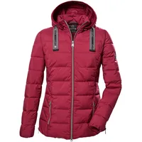 G.I.G.A. DX Damen Steppjacke mit abknöpfbarer Kapuze GW 4 WMN QLTD JCKT, weinrot, 42,