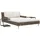 vidaXL Sonnenliege 2-Personen 48130 200 x 150 x 30 cm Braun