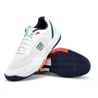 Wilson Courtglide Allcourt-schuhe - White / Bay / Fiery Coral - EU 43 1/3