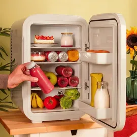 Cecotec Bahamas Pat Mini-Kühlschrank 25 l 52,52 cm hoch Blau/Weiß