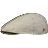 Mayser Philipp Leinen Flatcap Zechbauer Schirmmütze Schiebermütze Leinencap Herren - Made in The EU Frühling-Sommer Sommer - 59 cm grün - 59