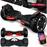 Kesser KESSER® Hoverboard 8,5 Zoll 800 mit Bluetooth Lautsprecher, LED Licht, Kinder Sicherheitsmodus, Dual Motor, Smart Elektro Self Balance Board Hover E-Scooter