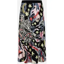 Marc Cain Hosenrock Mehrfarbig Animalprint 40