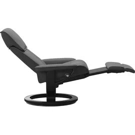 Stressless Relaxsessel "Admiral", grau (grau batick), B:78cm H:101cm T:73cm, Leder BATICK: BATICK ist ein leicht korrigiertes, durchgefärbtes und genarbtes Möbelleder, bei dem die meisten Unebenheiten und Spuren in der Regel entfernt wurden.