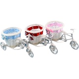 Healifty 3 x Dreirad Blumenkorb Rattan Blumentopf Deko Blumenarrangement Halter Indoor Bike Blumentopf Pflanztopf Mini Bike Flower Container (zufällige Farbe)