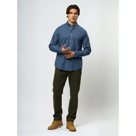 MCS Langarmhemd Blau M