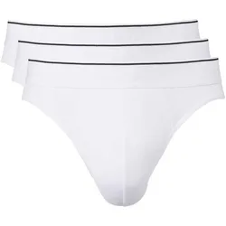 CALIDA Minislip »Pure & Style«, (Packung, 3 St.), mit atmungsaktiven und schnelltrocknenden Eigenschaften CALIDA weiss M (50)