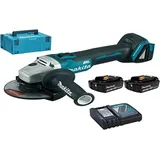 Makita DGA504RMJ inkl. 2 x 4,0 Ah + Makpac Gr. 3