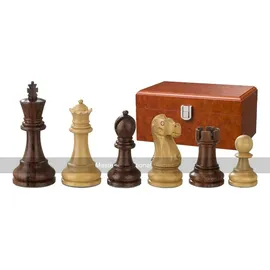 Philos Schachfiguren Tutenchamun, Königshöhe 95 mm, gewichtet, in Holzbox