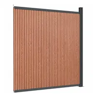 vidaXL Zaunelement Braun 173x186 cm WPC