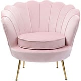 Kare DESIGN Sessel Water Lily 85193 Stoff Rosa