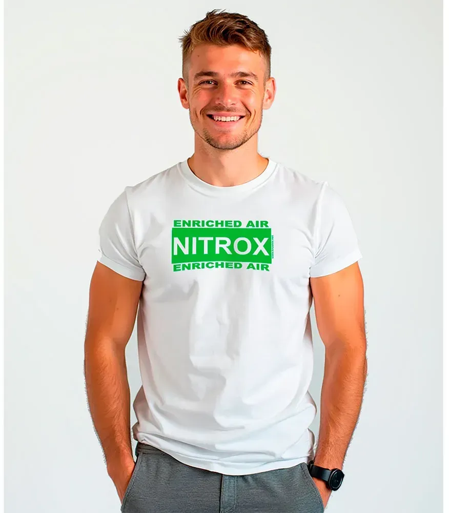 Kruskis Nitrox Kurzarm-t-shirt - White - M