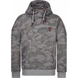 Naketano Kapuzenpullover Herren grau M