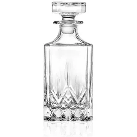 RCR 51520020006 Eckiger Opera Whisky-/Weindekanter aus Luxion-Kristall, Glas, Karaffe, Einheitsgröße